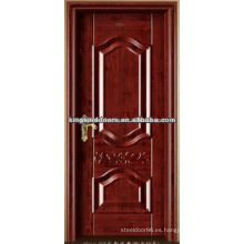 Nuevo estilo de alto rendimiento de acero madera Interior puerta del rey-07 para la mejor venta de China